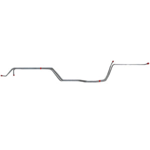 TTC9741OM- 97-98 Ford F-350 Diesel C6 Transmission Cooler Line Set; Steel - SSTubes