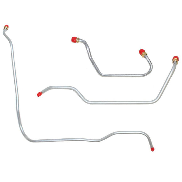 VPC8235OM- 82 Chevy Corvette, 5.7L/350CID, Cross Fire Fuel Injection Feed Lines, 3 Line Set; Steel - SSTubes