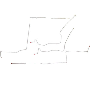 WIN0383OM- 03-05 Dodge Neon SRT-4 [All Variants] Intermediate Brake Line; Right & Left Side; Steel - SSTubes