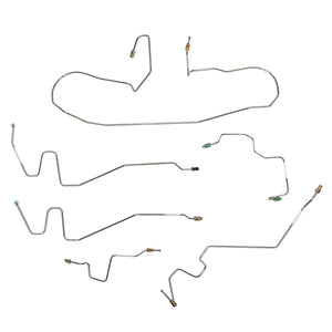 WKT0354OM- 03-05 Dodge Ram 2500/3500, 4wd, AWABS, Front Brake Line Kit; Steel - SSTubes