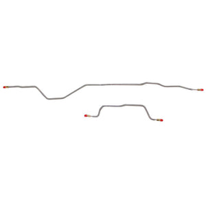 WRA9141OM- 95-01 Jeep Cherokee, non-ABS, Rear Axle Brake Lines; Steel - SSTubes