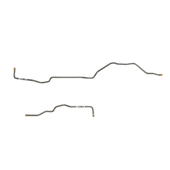 WRA9951OM- 99-04 Jeep Grand Cherokee Rear Axle Brake Lines; Steel - SSTubes