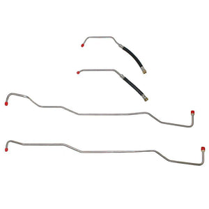 WTC0701OM- 07-11 Jeep Wrangler, 3.8L, Automatic, Transmission Cooler Lines; Steel - SSTubes