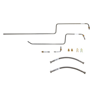 WTC9709OM - 97-99 Jeep Wrangler with 4.0L I6; Transmission Cooler Lines; Steel - SSTubes