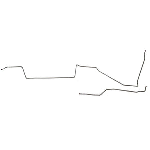 ZGL6813OM- 68 Mercury Cougar V8, 2pc, 3/8" Fuel Line; Steel - SSTubes