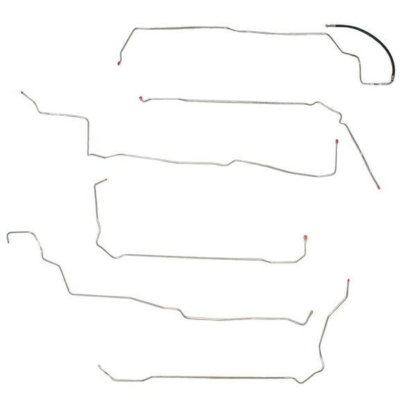 ZGL9404OM- 94-95 Ford Mustang GT, Fuel Line Kit; Steel - SSTubes