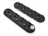 Holley- 241-91 LS Valve Covers - Satin Black Textured Finish