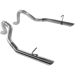 Flowmaster- 15814 87-93 MUSTANG T-PIPES, SS TIPS 1PR.