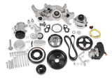 HOLLEY - 20-200p PREMIUM POLISHED MID-MOUNT COMPLETE ACCESSORY SYSTEM FOR LT ENGINES