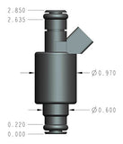 Holley EFI- 522-308 30lb Performance Fuel Injectors -Set of 8 - 480hp Max