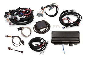 Holley EFI- 550-919 Terminator X Max 24X/1X EV6 LS MPFI Kit w/trans control